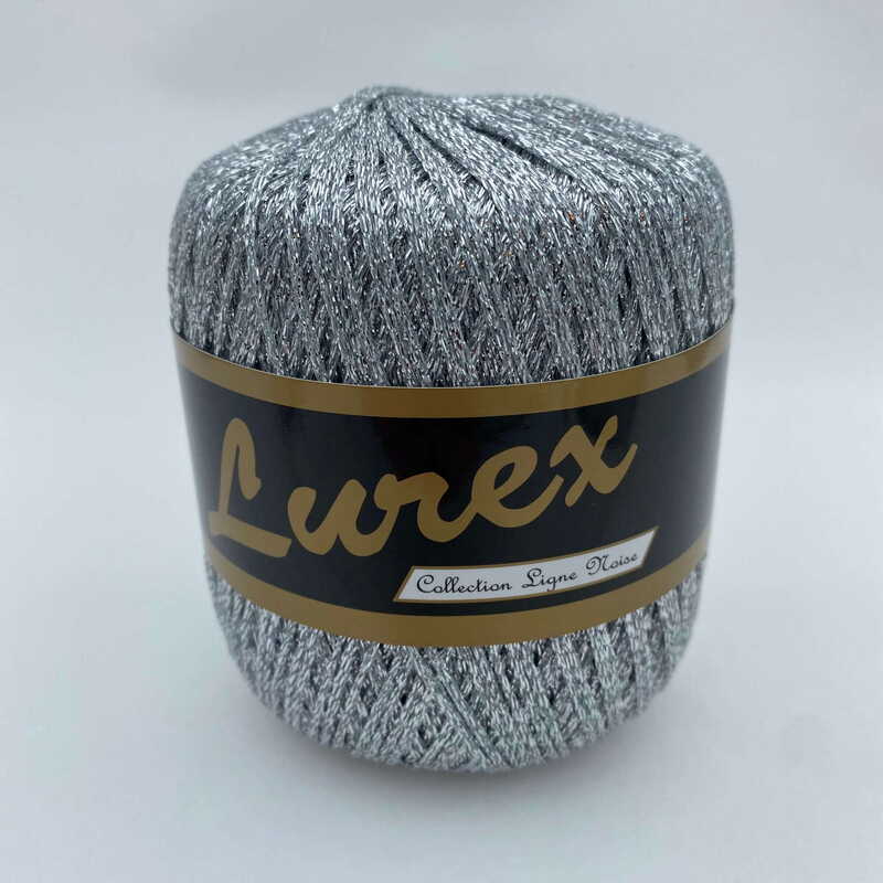 Silver sale knitting yarn